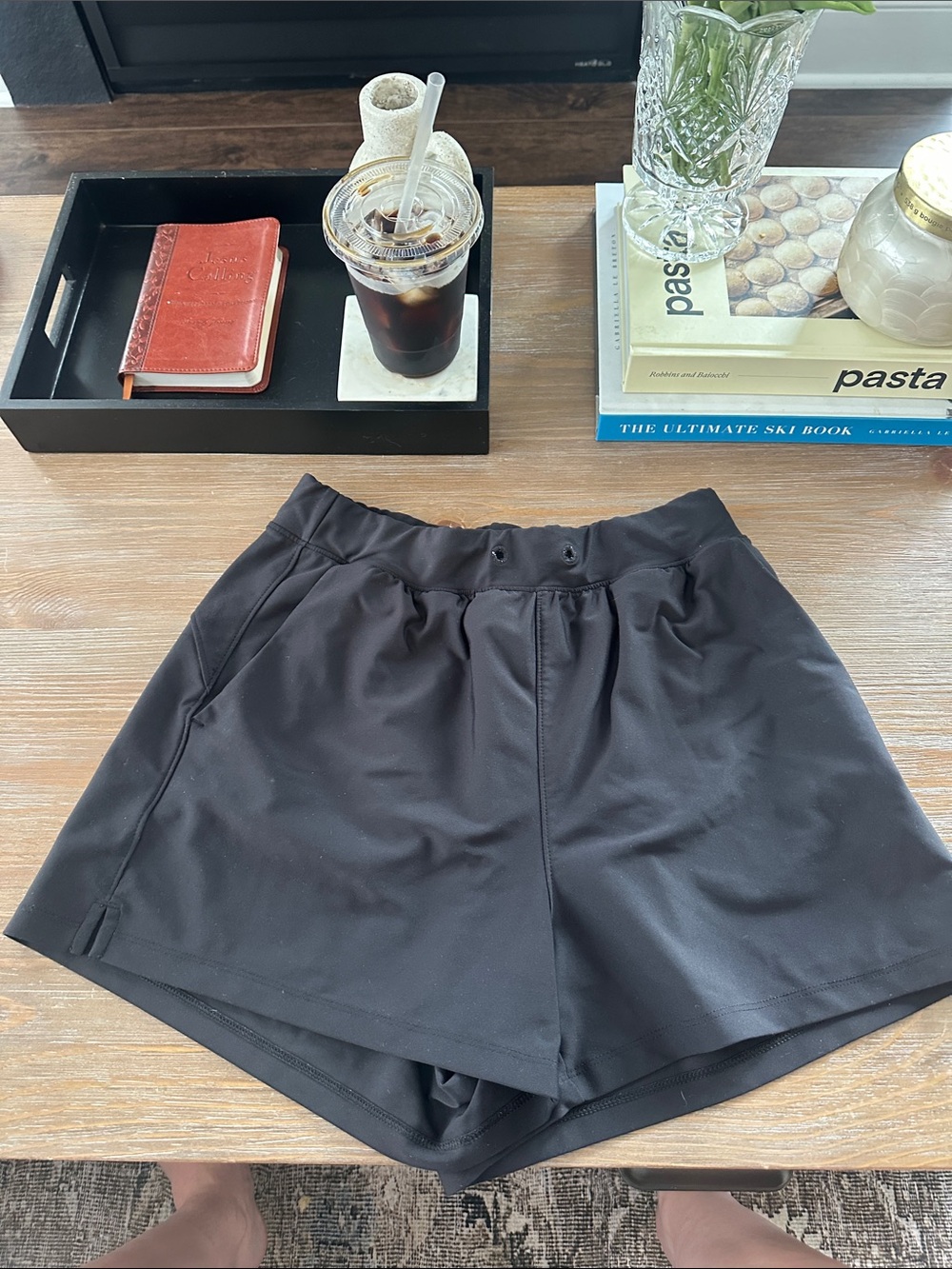 Black Women's Active Shorts - Old Navy